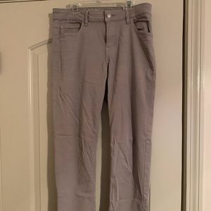 Grey American Eagle Girlfriend Jeans